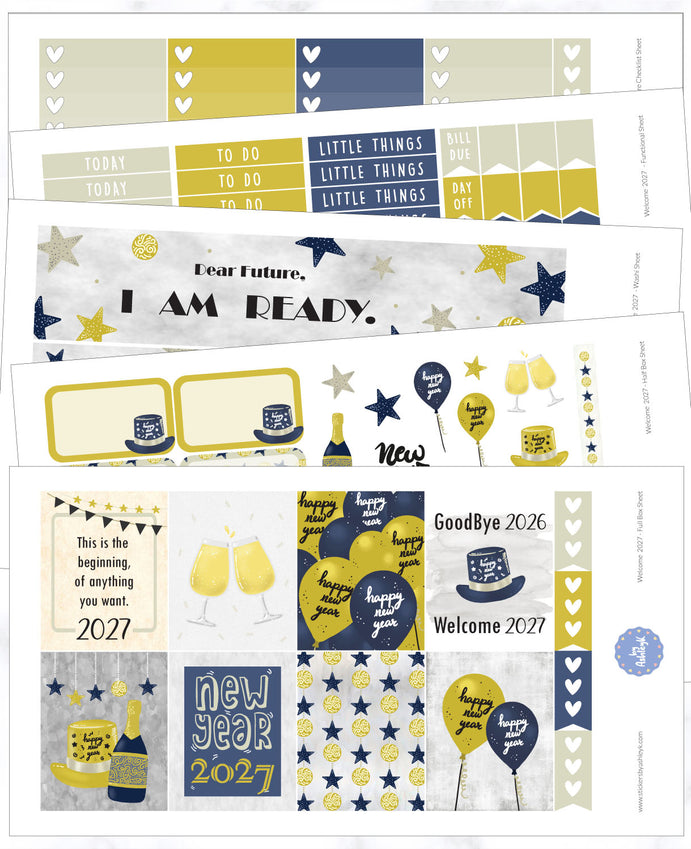 Welcome 2027 Weekly Kit
