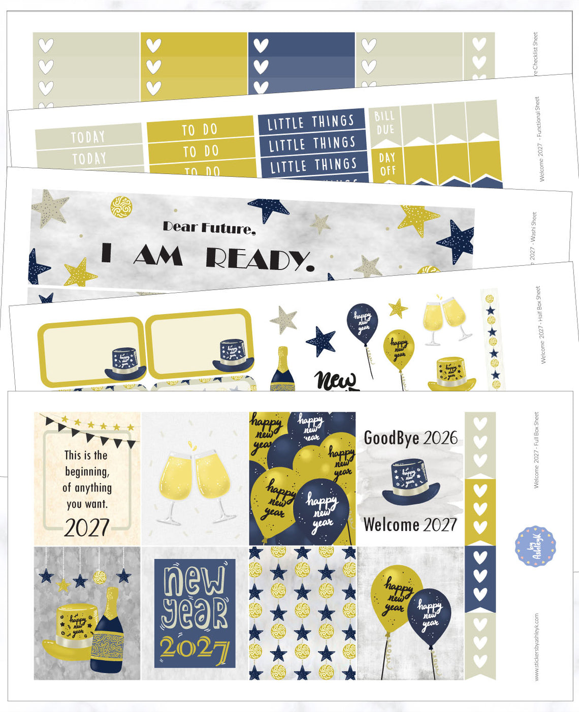 Welcome 2027 Weekly Kit
