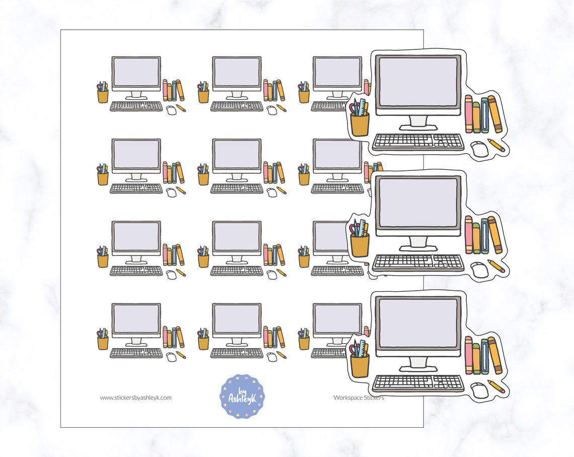 Workspace Planner Stickers