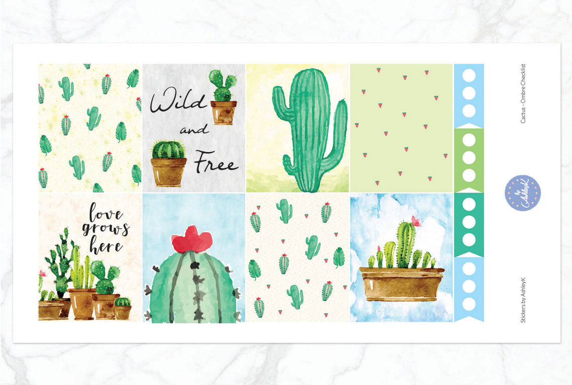 Cactus - Full Box Sheet