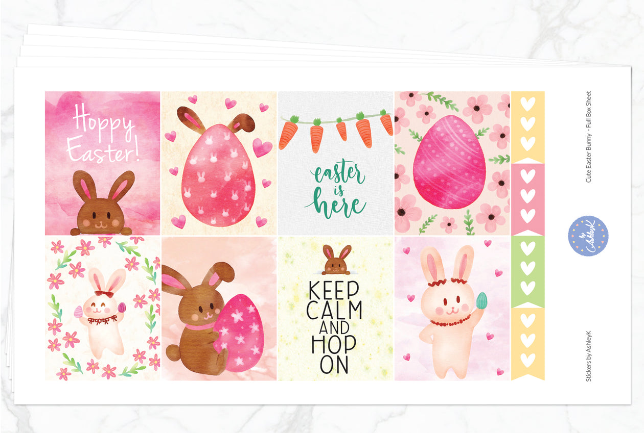 Cute Easter Bunny Weekly Kit  - Full Kit