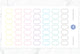 Dashed Mini Rounded Box Planner Stickers - Matte / Pastel