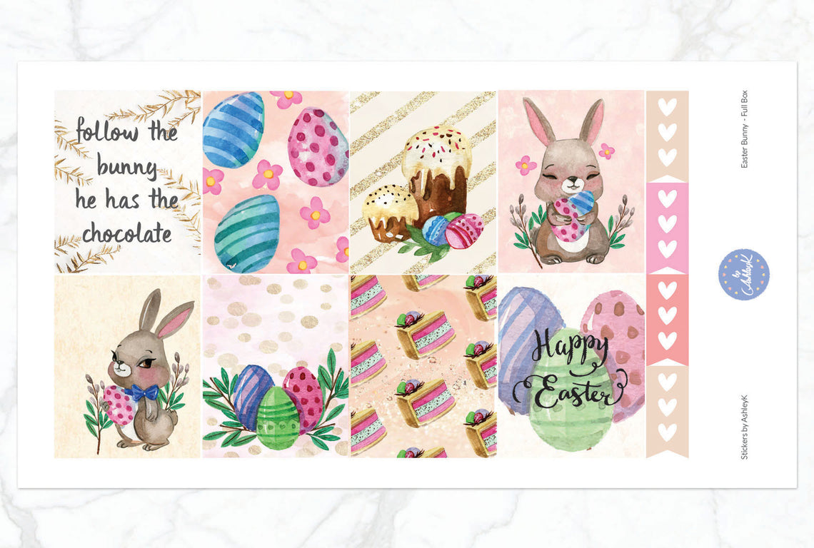 Easter Bunny - Full Box Sheet