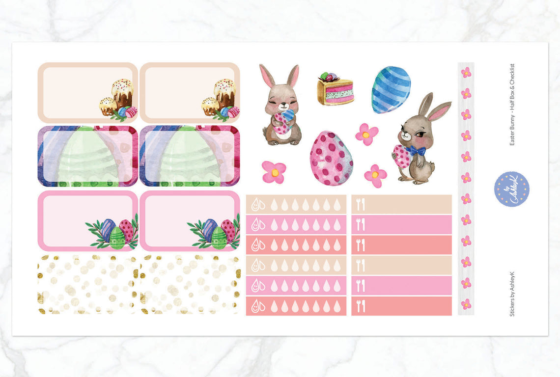 Easter Bunny - Half Box Sheet