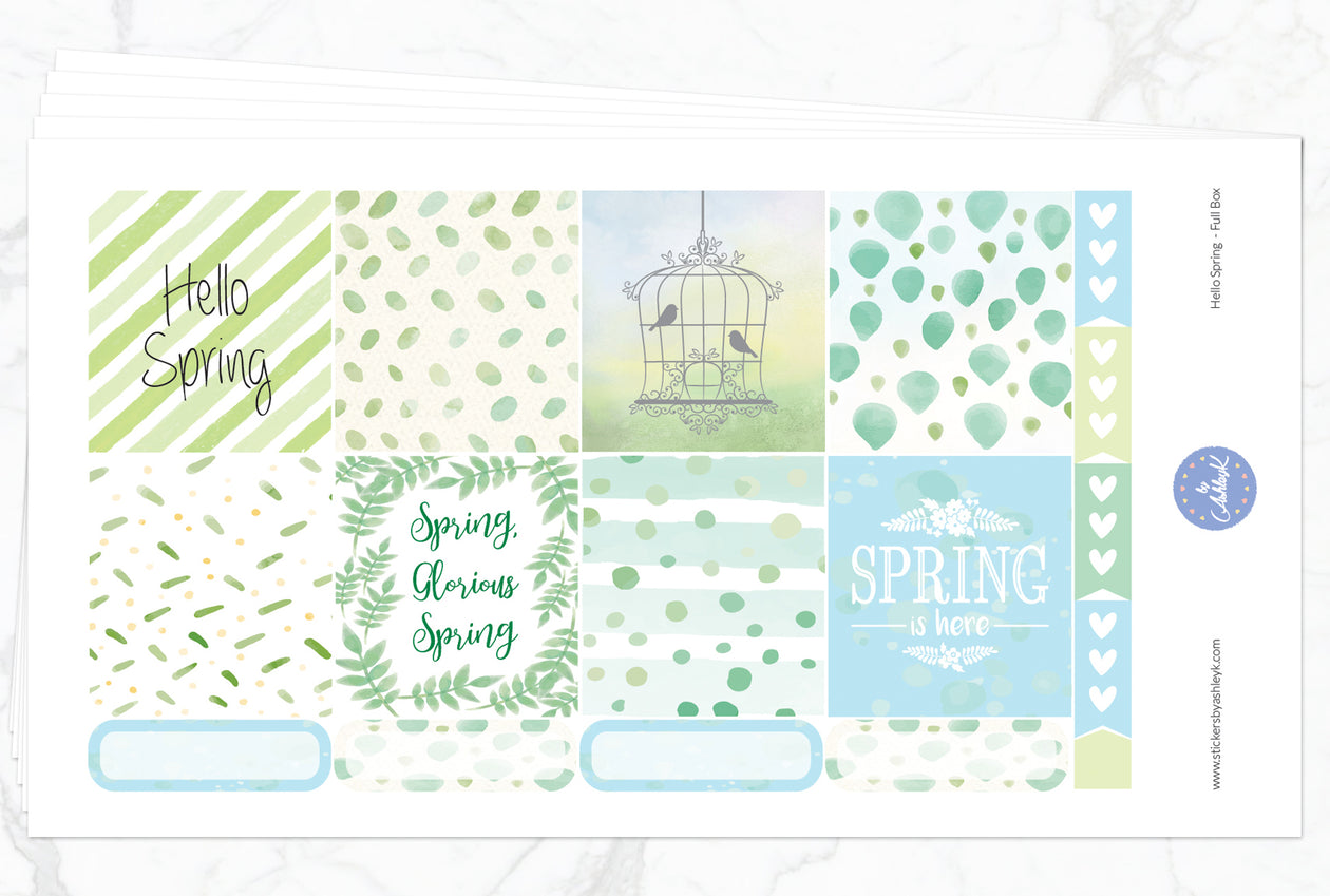 Hello Spring Weekly Kit  - Full Kit