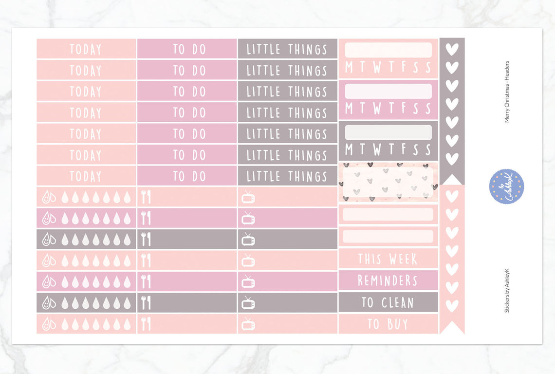 Pink Valentine's Day - Functional Sheet