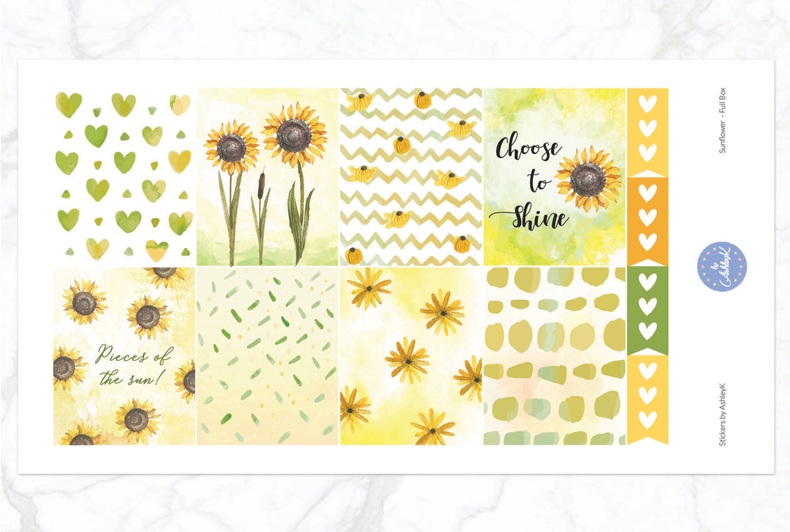 Sunflower - Full Box Sheet